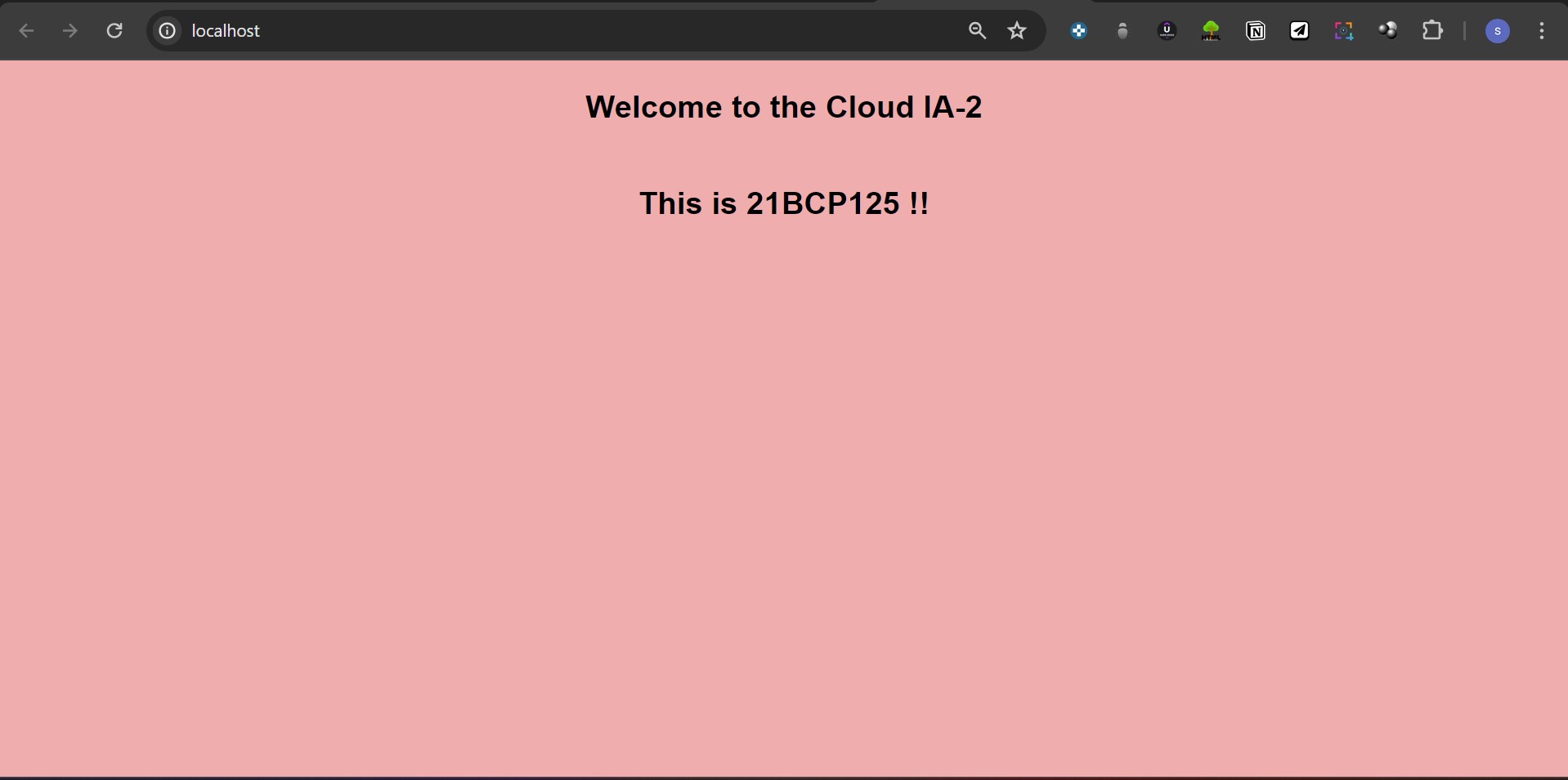 Step 10: Now you could view frontend on http://localhost/