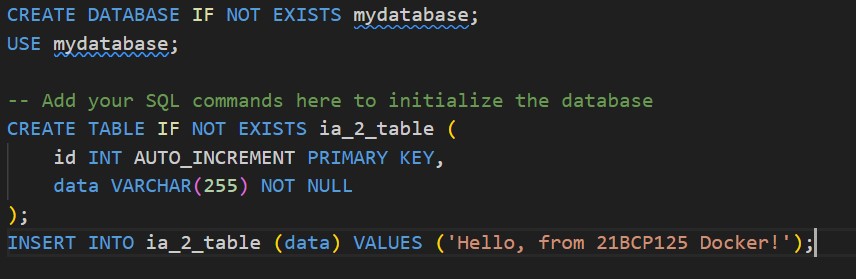 Step 5: Write init.sql script for database
