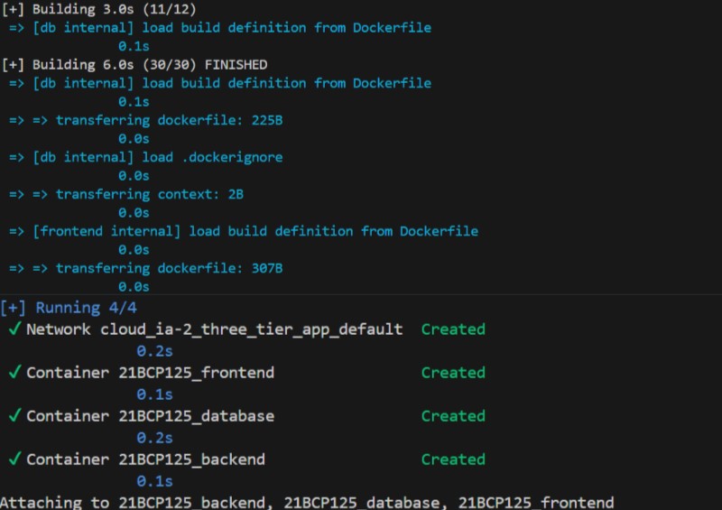 Step 7: Now we will build the application and run 